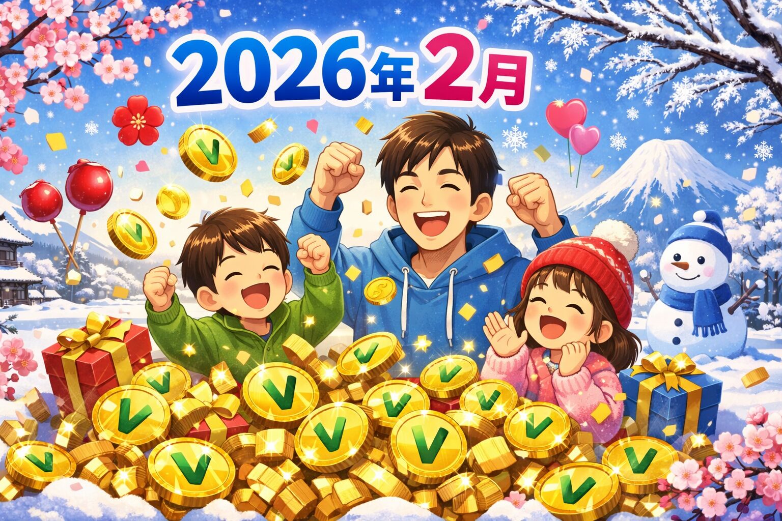 2026年2月Vポイントルーティン
